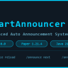 SmartAnnouncer - Advanced Auto Announcer System SpigotMC image