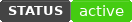 Status badge