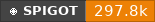 Spigot data badge for ChestSort (+ API)