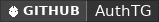 GitHub data badge for AuthTG