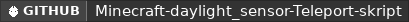 GitHub data badge for Minecraft Daylight Detector Elevator