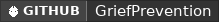 GitHub data badge for GriefPrevention