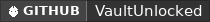 GitHub data badge for VaultUnlocked