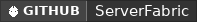GitHub data badge for ServerFabric