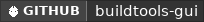 GitHub data badge for BuildTools GUI