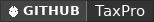 GitHub data badge for TaxPro