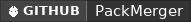 GitHub data badge for PackMerger