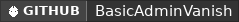 GitHub data badge for BasicAdminVanish