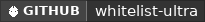 GitHub data badge for Whitelist ultra
