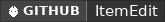 GitHub data badge for ItemEdit [1.8.x-26.x]