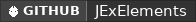 GitHub data badge for JExElements — Elemental Blade (Fire · Water · Lightning)
