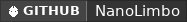GitHub data badge for NanoLimbo | 1.7 - 1.21