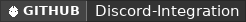 GitHub data badge for Discord Integration Project - Login (compatible with BungeeCord)