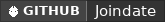 GitHub data badge for Simple Joindate