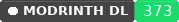 Modrinth Downloads badge for EzFlyTime