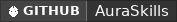GitHub data badge for AuraSkills