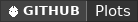 GitHub data badge for Plots