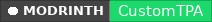 Modrinth data badge for CustomTPA