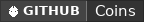 GitHub data badge for Coins