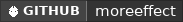 GitHub data badge for moreeffect