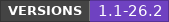 Versions data badge for LINK | Discord & Minecraft Account Linking