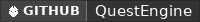 GitHub data badge for QuestEngine