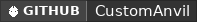 GitHub data badge for Custom Anvil [1.18 - 1.21.11]