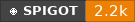 Spigot data badge for MaxClear