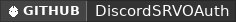GitHub data badge for DiscordSRVOAuth