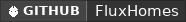 GitHub data badge for FluxHomes