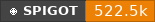 Spigot data badge for GadgetsMenu [Free]