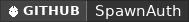 GitHub data badge for SpawnAuth