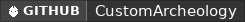 GitHub data badge for CustomArcheology | Become an archaeologist in the game! | Support generated chunk | 1.20.5+