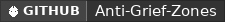 GitHub data badge for Anti Grief Zones