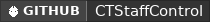 GitHub data badge for CTStaffControl | StaffChat