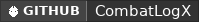 GitHub data badge for CombatLogX