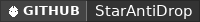 GitHub data badge for StarAntiDrop