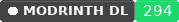 Modrinth Downloads badge for RelishTravel