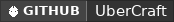 GitHub data badge for UberCraft