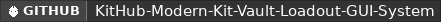 GitHub data badge for KitHub | Modern Kit Vault & Loadout GUI System