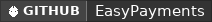 GitHub data badge for EasyPayments