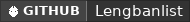 GitHub data badge for Lengbanlist | 冷禁列表