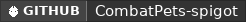 GitHub data badge for CombatPets ⭐ Battle Pets with Leveling