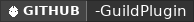 GitHub data badge for Guild Plugin