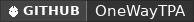 GitHub data badge for OneWayTPA