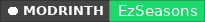 Modrinth data badge for EzSeasons