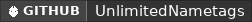 GitHub data badge for UnlimitedNameTags