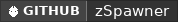 GitHub data badge for zSpawner