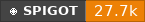 Spigot data badge for Knokko's Custom Items