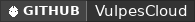GitHub data badge for VulpesCloud